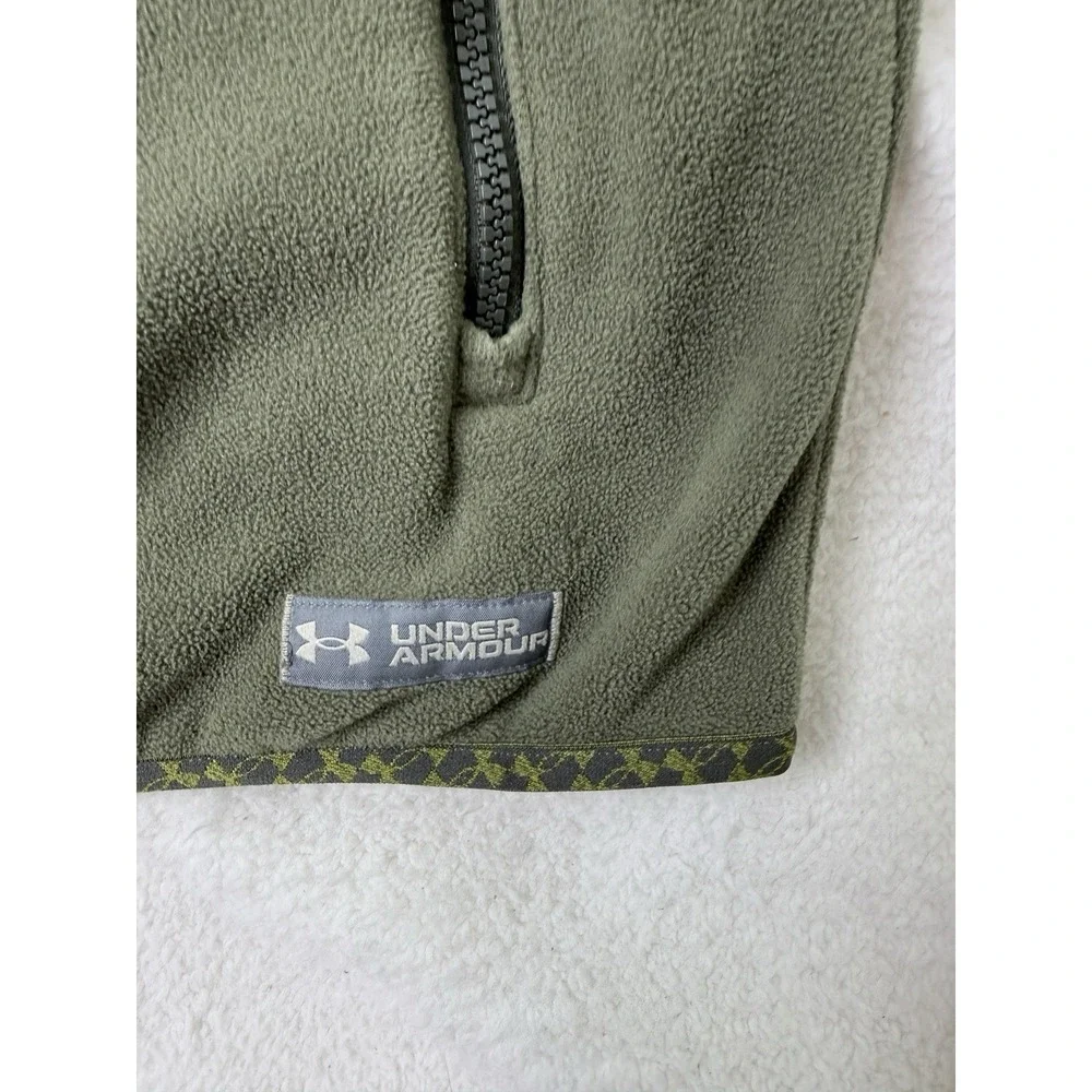Under Armour Men's‎ UA Polartec Maxx Zip Fleece Jacket Green Size Medium